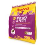 Josera Mini Duck&Potato barība mazo škirņu suņiem ar pīli un kartupeļiem 900g