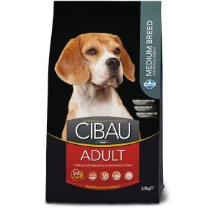 Cibau Adult Medium sausā barība suņiem 12+2kg