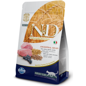 N&D NATURAL & DELICIOUS cat Low Grain Lamb & Blueberry 10kg
