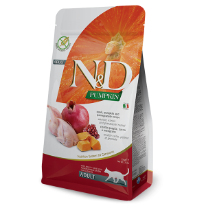 N&D NATURAL & DELICIOUS Cat Grain Free Quail, Pumpkin & Pomegrante 5kg