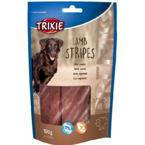 Trixie Premio Lamb Stripes gardums suņiem žāvētas jēra sloksnes 100g