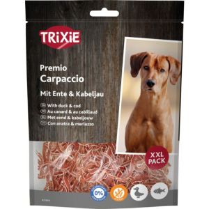 Trixie Premio Carpaccio with duck and fish, gardums suņiem strēmelītes no pīles gaļas un zivīm 80g
