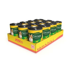 JOSERA JosiCat Chicken In Sauce konservi kaķiem 12 x 415g