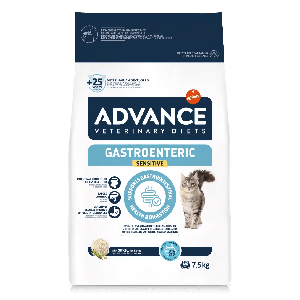 Advance VET Cat Gastroenteric Sensitive barība kaķiem gremošanas trakta veselībai 8kg