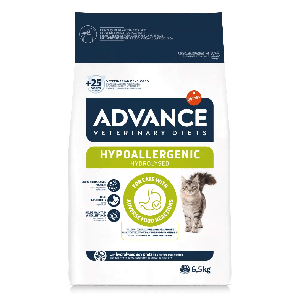 Advance VET Cat Hypoallergenic barība kaķiem ar pārtikas nepanesamību 6.5kg