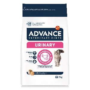 Advance VET Cat Urinary barība kaķiem urīna veselībai 3kg
