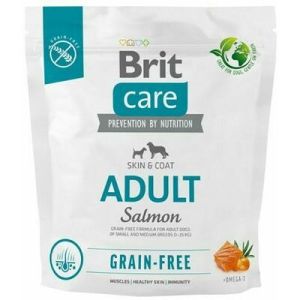 Brit Care GF Adult Salmon bezgraudu barība suņiem ar lasi 1kg