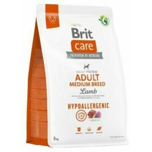 Brit Care HP Adult Medium Lamb&Rice bezgraudu barība ar jēru 3kg