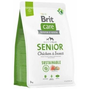 Brit Care SS Senior Chicken&Insect sausā barība senioriem ar vistu un kukaiņiem 3kg