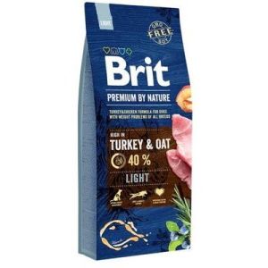 BRIT PREMIUM By Nature Light barība suņiem ar tītaru 15kg