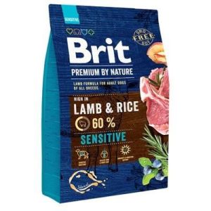 BRIT PREMIUM By Nature Sensitive Lamb barība visu šķirņu suņiem ar jēru 15kg 