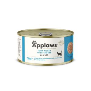 Applaws Cat Tuna Fillet with Cheese konservi kaķiem ar tunča fileju, sieru 6 x 156g