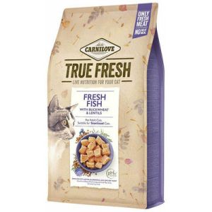 Carnilove Cat True Fresh Fish bezgraudu barība kaķiem ar zivi 4.8kg