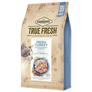 Carnilove Cat True Fresh Turkey bezdraudu barība kaķiem ar tītaru 340 g