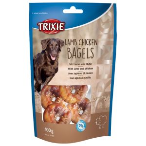 Trixie Premio Lamb Chicken Bagels, gardums suņiem ar vistu un jēru 100g