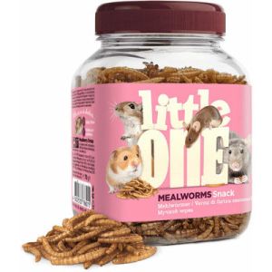 Little One Mealworms - ēdamtārpi visēdājiem grauzējiem 70g