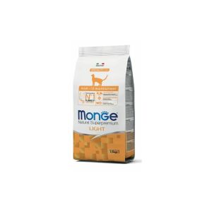 MONGE Adult Light Turkey  barība pieaugušiem kaķiem ar tītaru 1.5kg