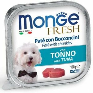 Monge Fresh pate with Tuna konservi suņiem pastēte ar tunci 6 x 100g