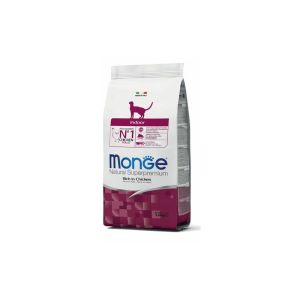 MONGE Indoor barība pieaugušiem kaķiem kas dzīvo telpās ar cāli 1.5kg