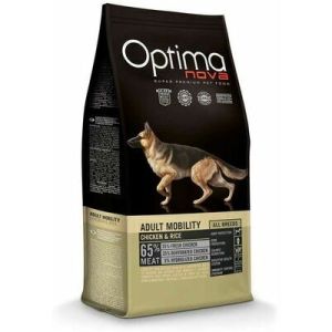 OPTIMANOVA Adult Mobility Chicken & Rice barība pieaugušiem suņiem ar vistu 12 kg