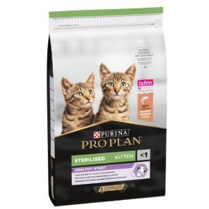 Pro Plan Kitten Sterilised barība sterilizētiem kaķēniem ar lasi 1.5kg
